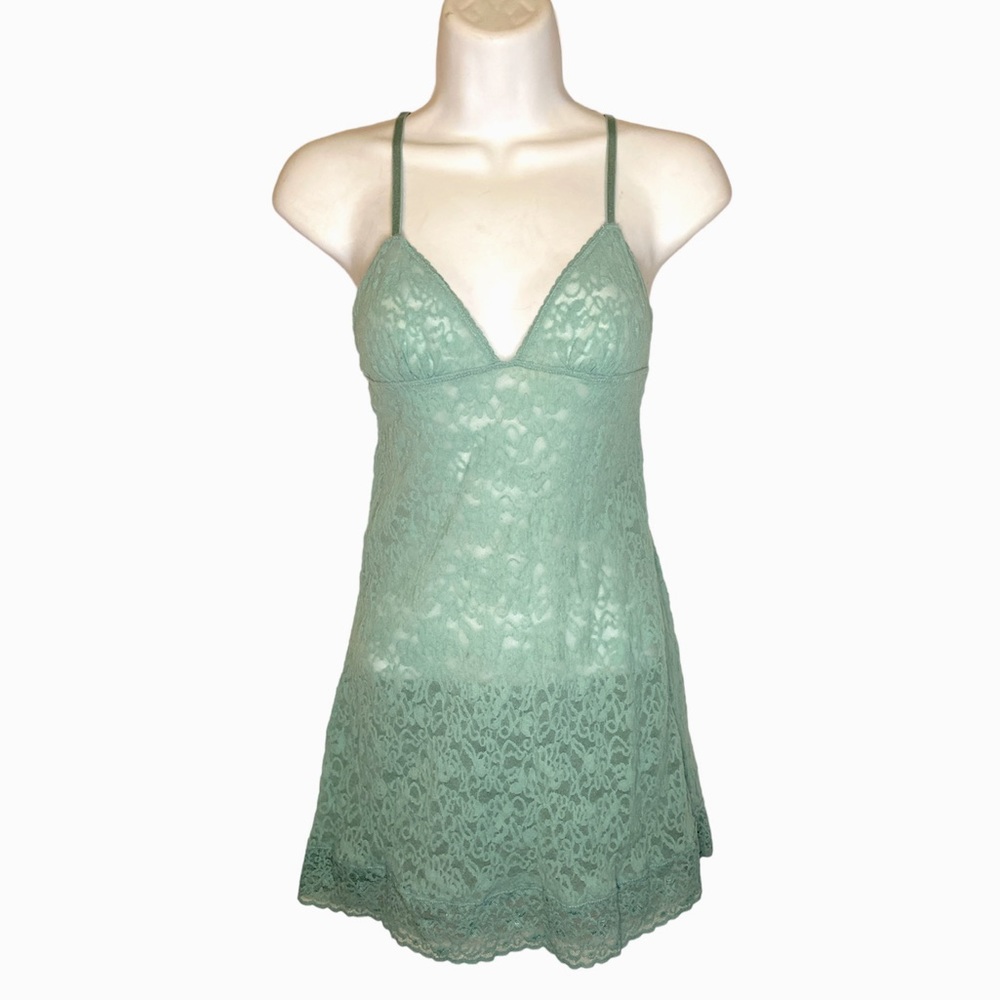Vintage Victoria Secret 🎀 floral lace sleep dress size S